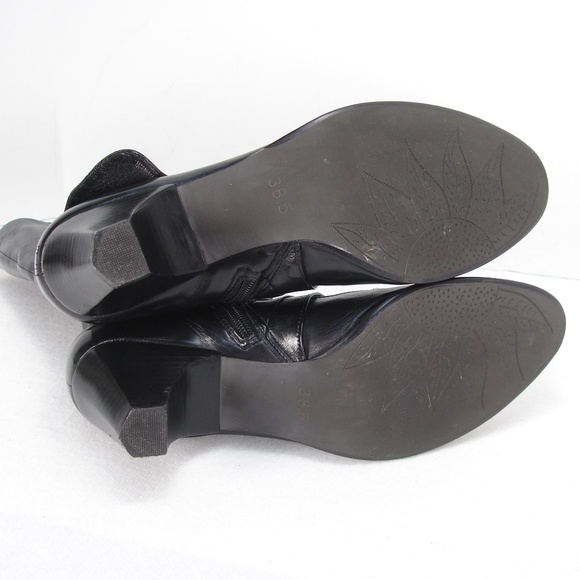 EVERYBODY BY BZ MODA TAMARA LEATHER BOOTS 38.5 - Picture 7 of 8